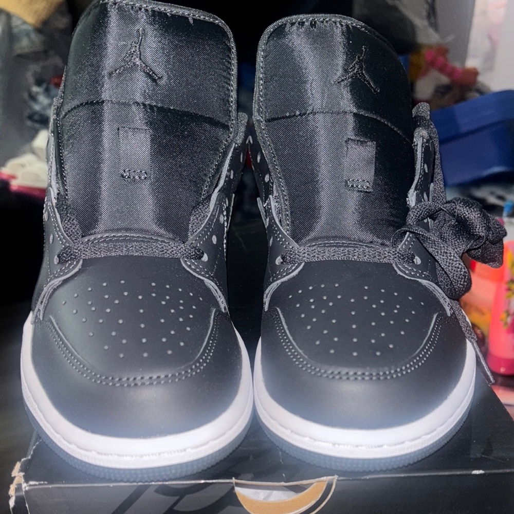 Jordan Black and White Men's Sneakers